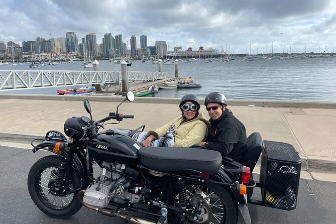 1-Hour Private Scenic Tandem Sidecar Tour in San Diego - Little Italy for an urban change of pace