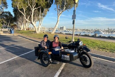 1-Hour Private Scenic Tandem Sidecar Tour in San Diego