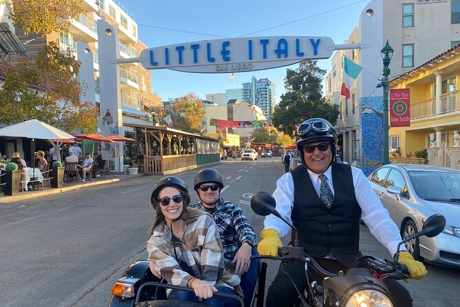 1-Hour Private Scenic Tandem Sidecar Tour in San Diego - Balboa Park in a one-hour route