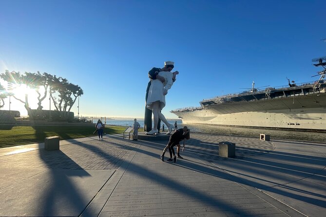 1-Hour Private Scenic Tandem Sidecar Tour in San Diego - San Diego Harbor and the best photo chances