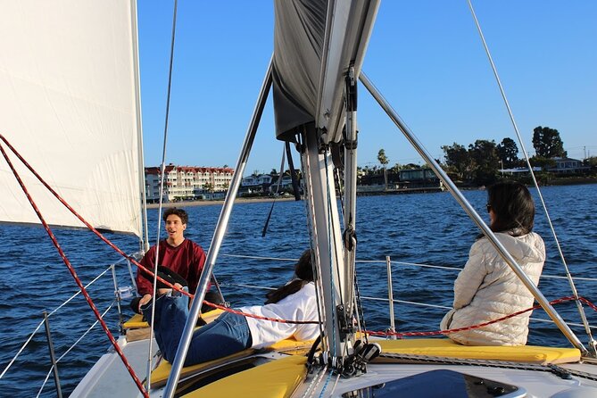 2.5 Hour Private Sunset Sailing Tour in San Diego up to 12 guests - Along Seaport Village with the waterfront in view
