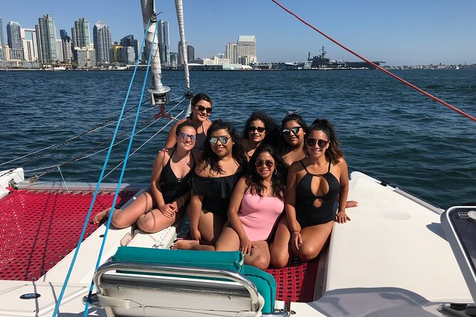 2.5-Hour Small-Group Catamaran Sailing Adventure with Drinks - Captains Ryan, Kaya, Matt, and DJ
