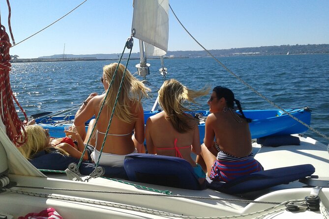 2.5-Hour Small-Group Catamaran Sunset Sail with Drinks - The Coronado Bay Bridge and Point Loma