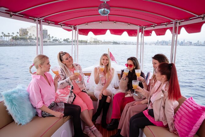 2-Hour Private Pink Bachelorette Boat Cruise in San Diego Bay - Meeting at Shelter Island and boarding the boat