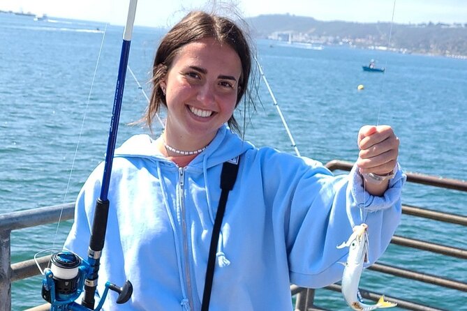 2-Hour San Diego Pier Fishing Experience - Fishing from Crystal Pier in Pacific Beach