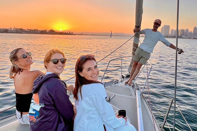 2-Hour Sunset Sailing on San Diego Bay - What you see from the deck of Luna