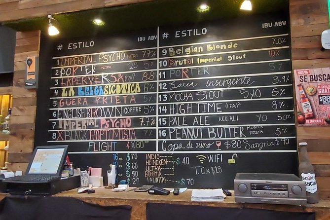 Baja Craft Beer Tasting - Key points to know before booking