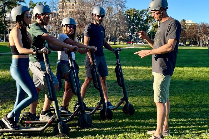 Balboa Park Electric Scooter Tour with Pictures - Botanical Building and lily pond: the first big photo stop