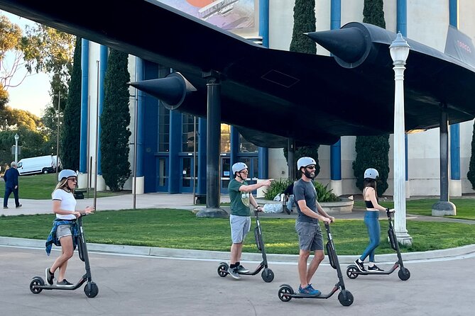 Balboa Park Electric Scooter Tour with Pictures - Starting near Sixth Avenue and crossing into the park