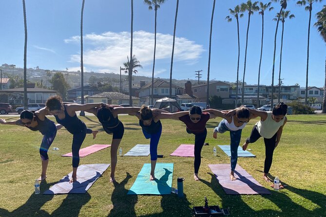 Beach Yoga in San Diego - What $45 buys you in La Jolla