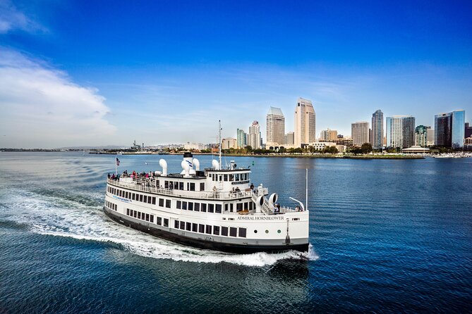 City Cruises San Diego: Premier Bottomless Mimosa Brunch Cruise - Coronado Bridge and the broad San Diego Bay view
