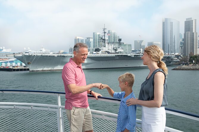 City Cruises San Diego: Scenic 90-Minute Narrated Harbor Tour - Petco Park and the USS Midway