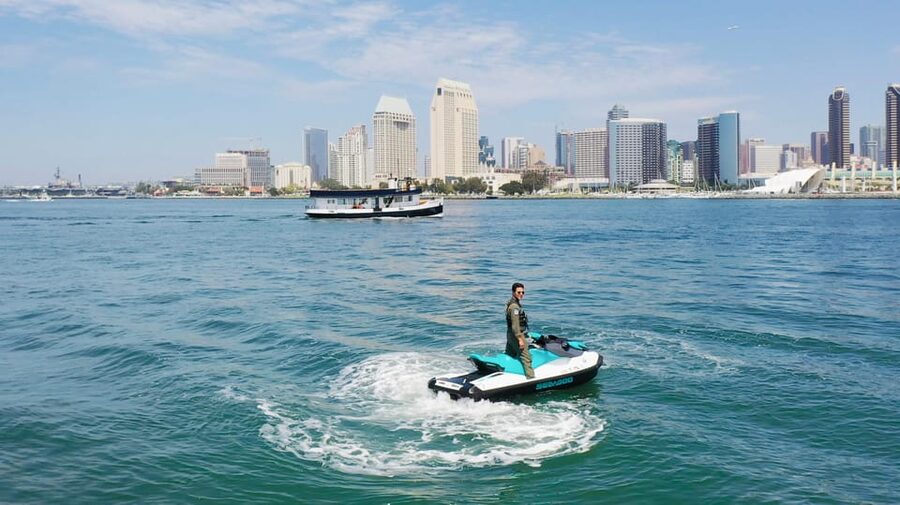 Coronado: San Diego Bay Jetski Rental - Checking in at the white booth by the ferry pier