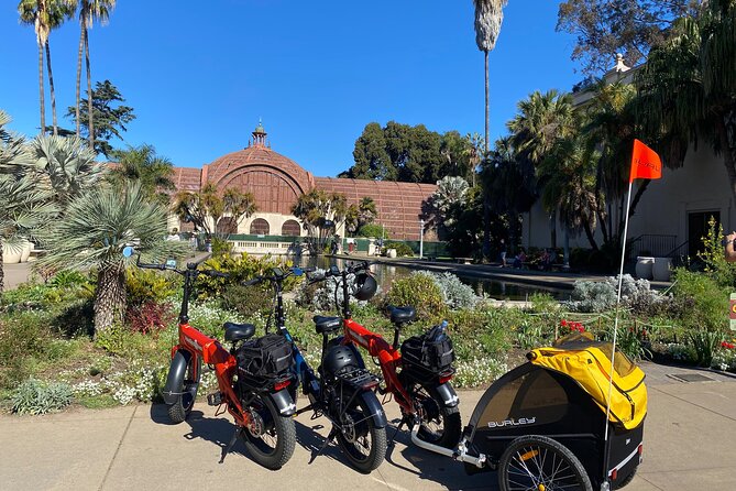 E-Bike Tour in Balboa Park - Comic-Con Museum, Cabrillo Bridge, and California Tower