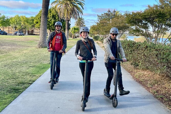 Electric Scooter Waterfront Tour with Pictures - Starting at Liberty Station Park