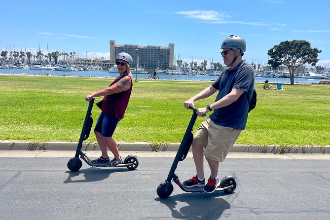 Electric Scooter Waterfront Tour with Pictures - Reaching the Embarcadero