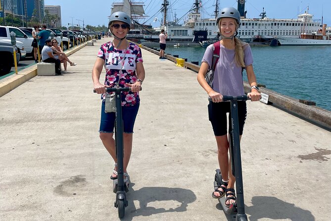 Electric Scooter Waterfront Tour with Pictures - How the tour compares with walking or a rental