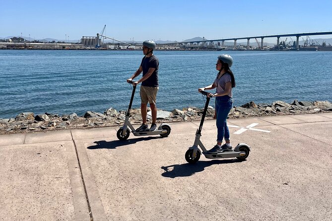 Explore Coronado Island by E-Scooter with Photos Included - Starting at Tidelands Park