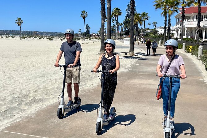 Explore Coronado Island by E-Scooter with Photos Included - Quiet streets on the way to Coronado Beach