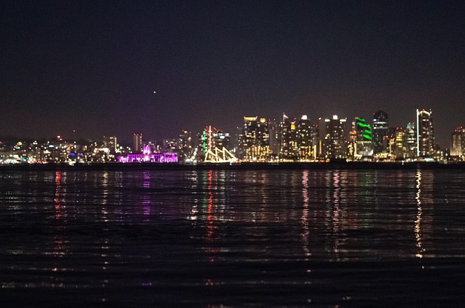 Glow Electric Boat night date experience in San Diego Bay - What the One-Hour Ride Is Like