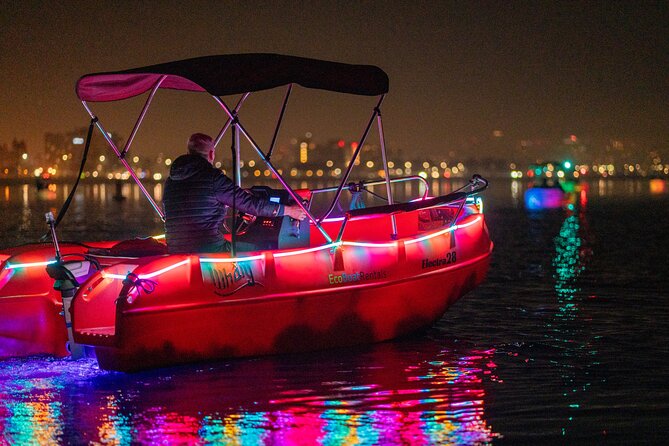 Glow Electric Boat night date experience in San Diego Bay - How Staff Affect the Experience