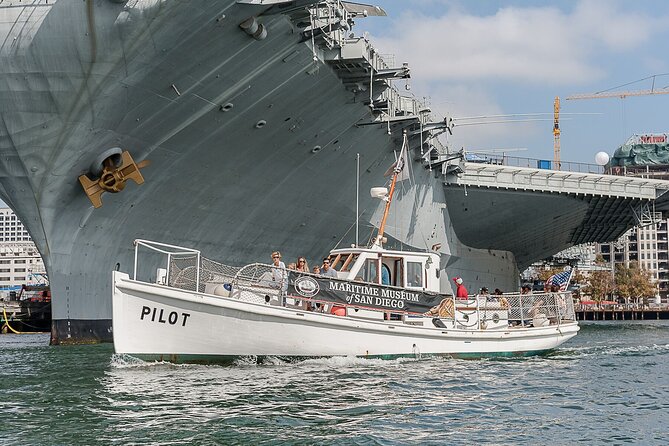Historic Bay Cruise Aboard 1914 Pilot boat with General Admission - The $34 price and the museum value