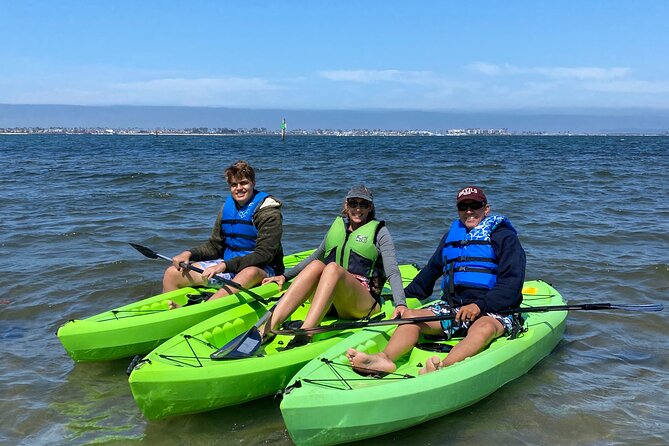Kayak on the San Diego Bay - The launch, lesson, and first paddle strokes