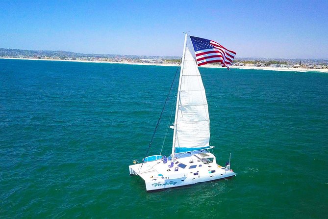 Luxury Catamaran Sailing Charter of San Diego - Setting sail from San Diego