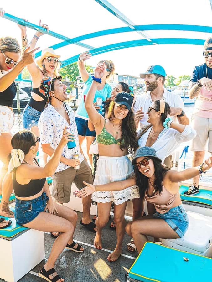 Mission Bay San Diego: Paddle Pub Party Cruise - Choosing between the two launch points