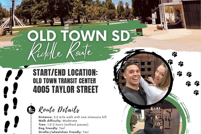 Old Town SD Team Trivia Hunt: New 2024 Mobile Game App! - Old Town turns into a four-hour puzzle board