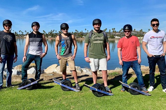 Onewheel Electric Hoverboard Lesson and Bay Ride - Learning the Onewheel XR at Liberty Station