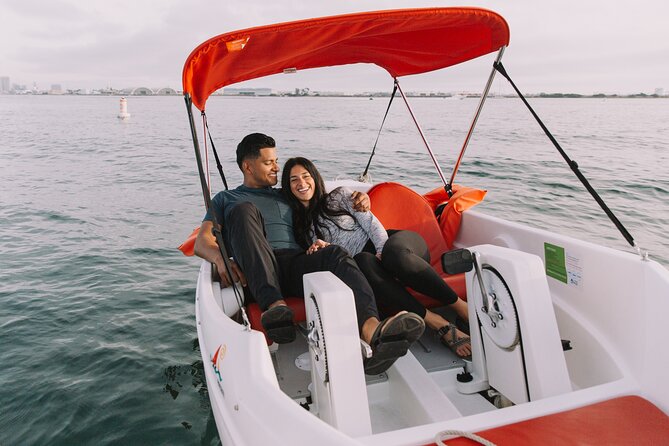 Pedal Boat rental in hidden part of San Diego Bay! Family fun - Bluetooth music and the floating picnic idea