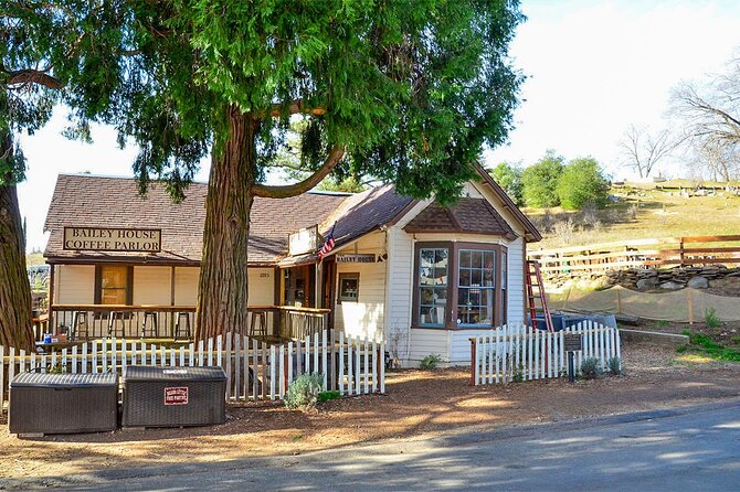 Pies & Pickaxes: A Historic Walking Tour of Julian, CA - The Wilcox Building and a remarkable wheelbarrow