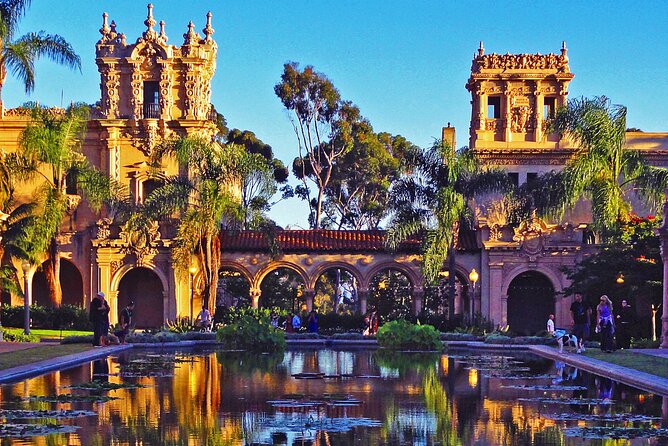 Private Customizable Iconic City Highlights Tour - Cultural, Historic, Shuttled - Balboa Park, gardens, buildings, and odd local stories
