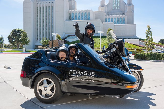 Private La Jolla Tour by Sidecar - Starting at UCSD and Geisel Library