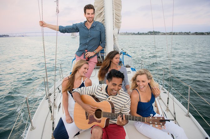 Private Sailing Charter on San Diego Bay - What you see from Harbor Island