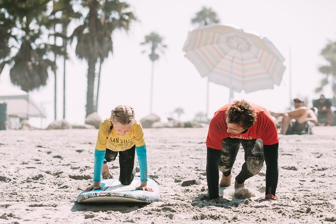 Private Surf Lesson - Starting at 4850 Cass Street in San Diego