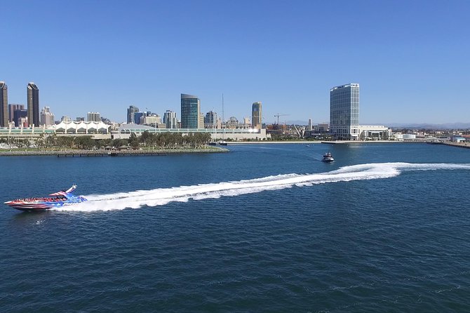 San Diego Bay Jet Boat Ride - Under the Coronado Bridge and around the bay
