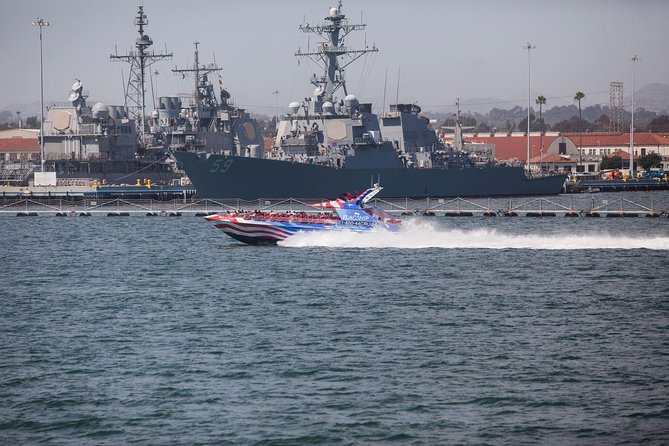San Diego Bay Jet Boat Ride - How wet is the Patriot jet boat?