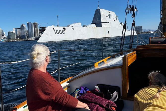 San Diego Bay Private Sailing Experience Aboard Classic Yacht - Maritime Museum ships from the water