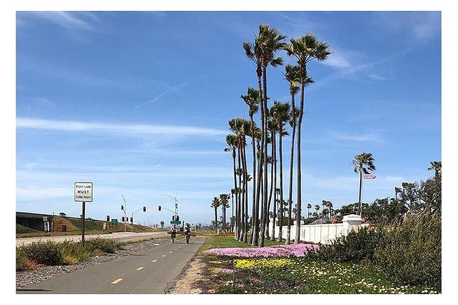 San Diego Bike Tours on Coronado - The Silver Strand path and bay views