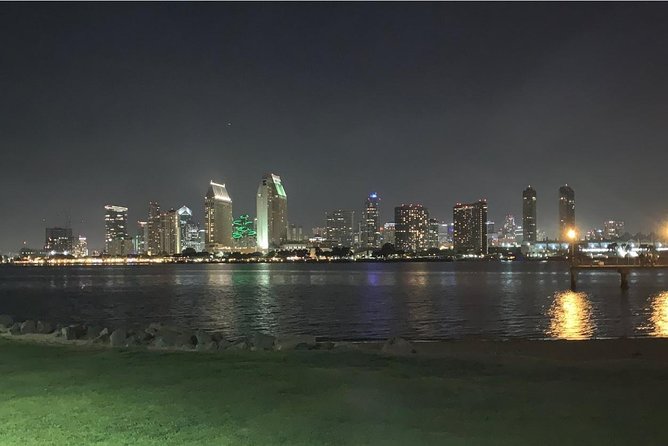 San Diego City Lights Night Tour - Crossing the Coronado Bridge
