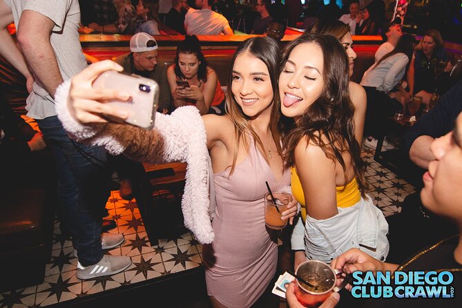 San Diego Club Crawl: Nightlife Party Tour - Booking and cancellation details