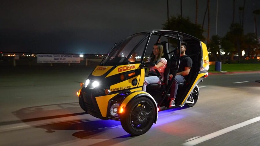 San Diego: Coronado Island Electric GoCar Night Tour - Old Town and the first look at San Diego