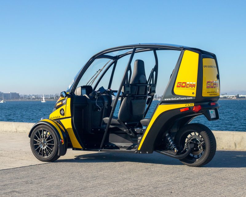 San Diego: Downtown Electric GoCar Rental - Passing the San Diego Zoo before reaching Hillcrest