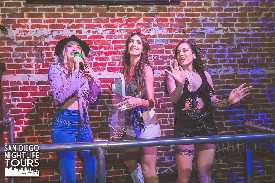 San Diego: "Drink, Ride, Sing, & Dance!" Bar Tour (4 Bars) - Who will enjoy this Gaslamp night