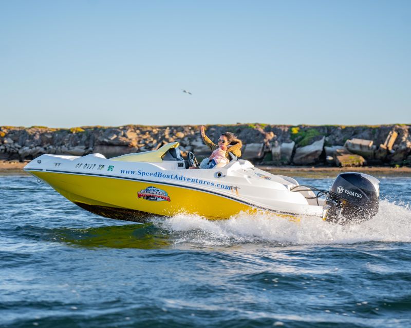 San Diego: Drive Your Own Speed Boat 2-Hour Tour - How fast and wet is the ride?