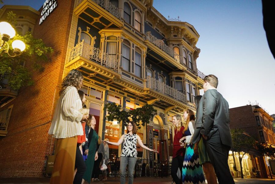 San Diego: Gaslamp Quarter Food & Drink Walking Tour - Starting beside the Gaslamp Quarter sign at 5:30 p.m.
