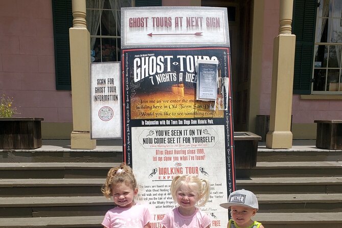 San Diego Ghost Tour - Timing, walking, and group size