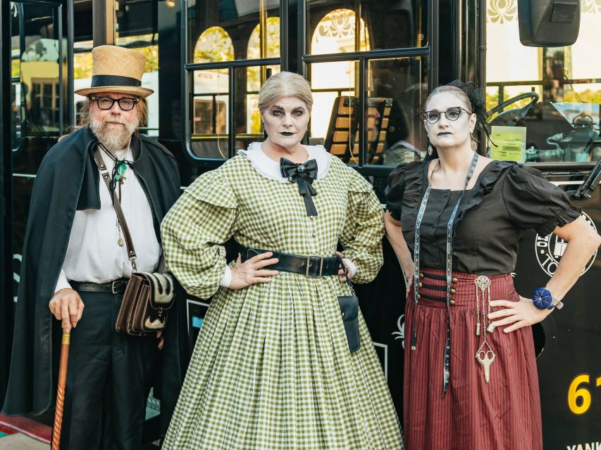 San Diego: Ghosts & Gravestones Trolley Tour - The Whaley House grounds and exterior